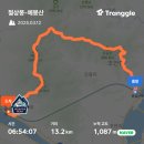 3월12일 운길산~적갑산 ~예봉산 번개산행 산행기록 이미지