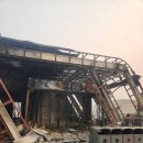 펌) 전소된 청송휴게소[사진] 이미지