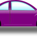 푸른자동차 이미지