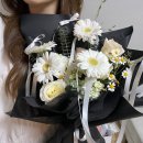아산24시꽃집 배방꽃집 유블룸 발레코어 꽃다발 후기