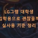 LG그램 대학생 입학용으로 괜찮을까 실사용 기준 정리