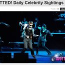MTV Newsroom의 크리스마스 연휴 헐리웃 스타들 근황을 전하는 기사에 등장한 헐리웃 스타 비 이미지