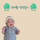 선우리츠 | 5개월 성장일기: 뒤집고 되집기, 혼자 분유먹기, 이유식 시작