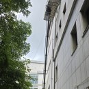 고소작업이 필요한 외부 에어컨 배관작업 강산 스카이차 사다리차 이용후기