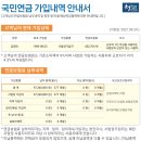 2021년 국민연금 가입내역서 이미지