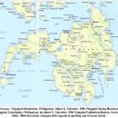 필리핀 지도, 민다나오, 카가얀데오로 이미지