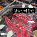 참숯갈비한판