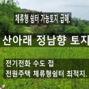 산아래호수 | 횡성부동산 산아래 정남향 최상조망권 소규모 토지 양호한 접근성 매 오천오백만원