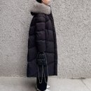 AG 8126 후드 덕다운 롱 패딩 이미지