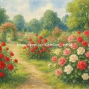 수채화 예술 도자기 이미지