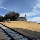 좋은밭교회 앞 횡단보도 | 아이랑 강원도 여행 평창 가볼만한 곳 포토존 실버벨 교회 방문후기