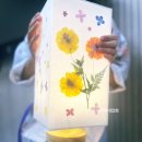 함양도서관 | 압화 수업 출강 후기 ] 도서관 가족특강 압화 스탠드 만들기 힐링 프로그램