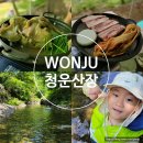 원주 계곡식당 추천 금대리계곡 청운산장 백숙 내돈내산 후기
