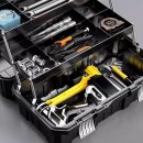 세일카센타 | 접이식 3단 공구박스 실용적이고 공간 절약 가능한 자동차 필수 아이템