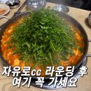 두지리 | 자유로CC 근처 맛집 두지리 함박골 매운탕 후기 참게 빠가사리 매운탕 미나리 가득