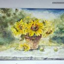 힐링수채화 & 펜드로잉 이미지