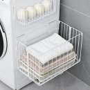 모든스마트세탁 | 자석 접이식 빨래바구니 무타공 마그네틱 공중부양 세탁 바스켓 사용 후기