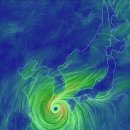 현재 실시간 태풍위치 (사진) 이미지