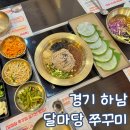 경기 하남 스타필드 맛집 달마당 쭈꾸미 초승달 정식