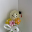 스마일어린이집 | 어린이집 수료식 풍선 선물스마일 학사모 스틱·꽃풍선 완제품 제작 풀풀프로젝트