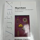 Syntax(Andrew Carnie)+Syntax and Argumentation(Bas Aarts) 팔아요! 이미지