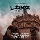 [2018.10.06(토)] Ovant-Hip Hop Show! ‘L.Teez’ live in Busan w/ L.F.M (9pm@오방가르드) 이미지