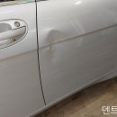일산 자동차 판금도장 업체 - 마두동 BMW740i 뒷문 찌그러짐 판금도색 외형복원 수리 이미지