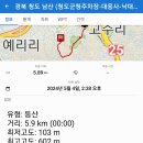 경북 청도 남산 (청도군청주차장-대응사-낙대폭포-은왕봉고개-신둔사-남산13곡-주차장) gpx [참고용] 이미지