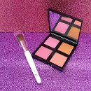 [이엘에프] ELF Cosmetics 블러쉬 팔레트(라이트) 발색 &amp; 파우더 브러쉬