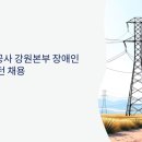 한국전력공사강원지역본부 | 한국전력공사 강원본부 장애인 체험형 인턴 채용, 지금 바로 지원하세요