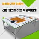 목공작업대 조기대 포함 접이식 톱작업대 테이블쏘 원형톱 톱다이 고급형 이미지