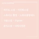 [제주도 웨딩스냅]이진화 스냅 후기