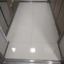 대성베르힐 2차 공사현장 횡단보도 앞 | 인천 루원씨티 줄눈 대성베르힐2차 더센트로 줄눈시공 전체바닥 후기