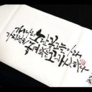 캘리그라피 이미지