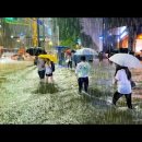 서울 강남역! 80년만의 기록적 폭우 침수 현장 걷기 이미지