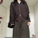 H-011 | 헬레네파리스 25 WINTER 심볼 로고 헤어리 풀오버 니트 집업 착용 후기