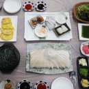 김해 횟집 맛집 만족하는 만포장참가자미물회 후기