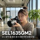 1635 | 소니 광각 줌 렌즈 SEL1635GM2 후기 리뷰 추천 장점 단점