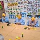 의료법인 한빛의료재단 행복한노인요양병원 | 김포요양병원 보리수요양병원 [4월1일] 인지종이접기 개나리 만들기