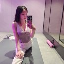 잇존어패럴 TBK02 브라탑 핑크 애슬레저룩