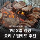 그렌그로운 | 친구들과 1박2일 캠핑 먹부림 <캠핑 밀키트 추천> 6인 캠핑