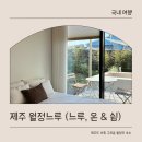[제주도 감성숙소 추천/솔직 후기] 구좌읍 월정리 노천탕 자쿠지 감성숙소 - 월정느루, 느루 온+심
