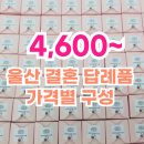 울산 결혼식 답례품, 4,600~ 신혼여행 후 회사 답례품 예쁘게 마음전해드려요 ~