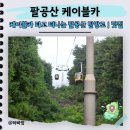 01-51 동구 | 안개 뚫고 올라갔더니 이런 비주얼이? 팔공산 케이블카 솔직 후기 (할인 꿀팁)