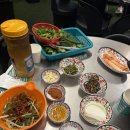 [모란역 고기집]맛집 미도냉삼 모란본점, 미나리에 고사리까지 완벽한 상차림의 냉동삼겹살 후기