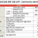 근로자 안전보건교육 주기·시간 정비 이미지