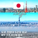 철탑민박 | [공지] 도쿄 전망대 5곳 비교 시부야스카이 스카이트리 도쿄도청