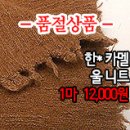 [mw210102-1611]한* 카멜 울 니트 이미지