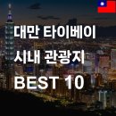 대만ㅣ타이베이, 꼭 가봐야 할 시내 관광지 10곳