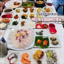 대교한식뷔페 | 중산동 구읍뱃터 맛집 레인보우2024연륙교 회정식과 한중일뷔페 먹은 후기